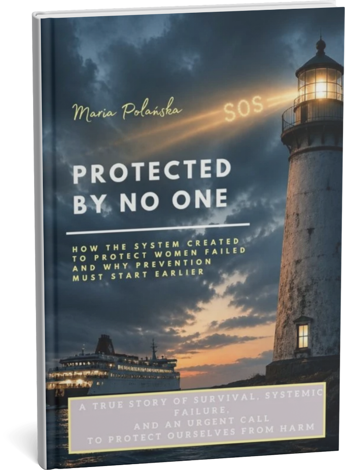 Cover of Protected by No One by Maria Polańska (English edition)